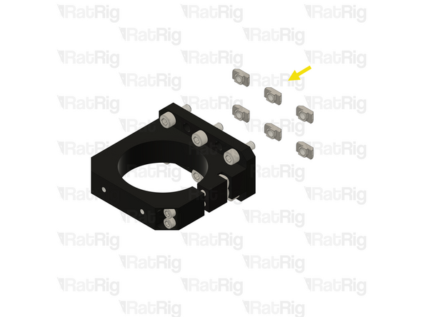 6x M8x22 Cap Head Screws