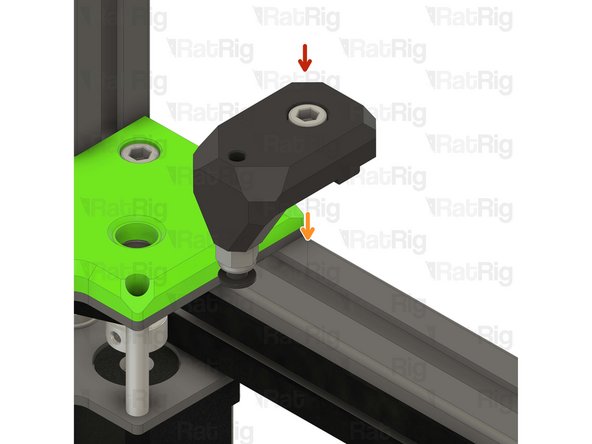 Upper PTFE guide assembly