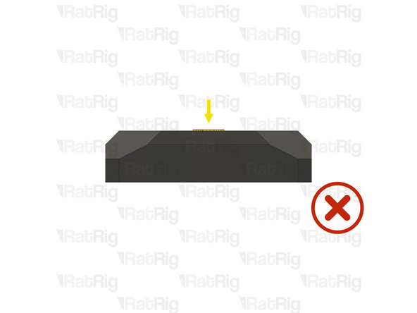 Verify that the heat insert is flush with the printed part, or even a little recessed into it