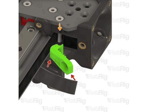 Rat Rig toolhead front belt clamp