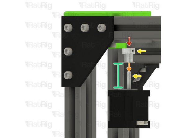 20 Tooth 2GT Timing Pulley for 9mm Belt