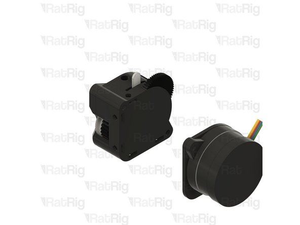 Carefully separate the LGX Lite motor and back plate from the assembly as shown