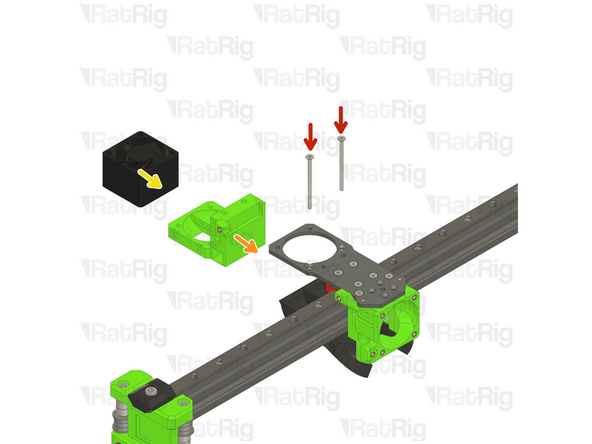 2x M3x45 Countersink Screw