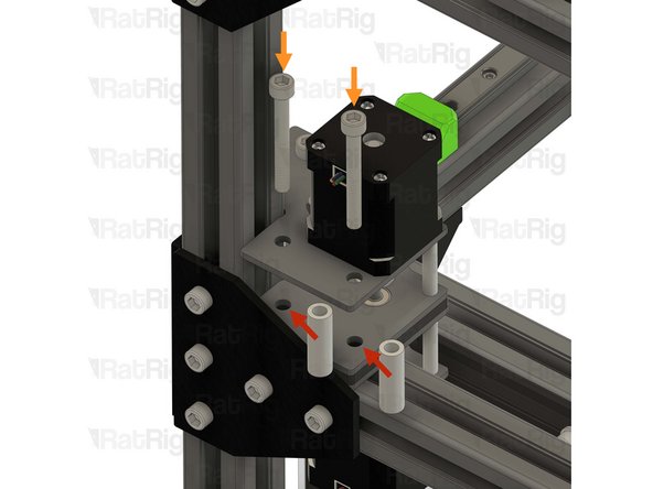 2x Aluminium spacer 6x10x30mm