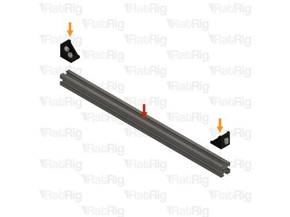 1x 521mm 3030 extrusion