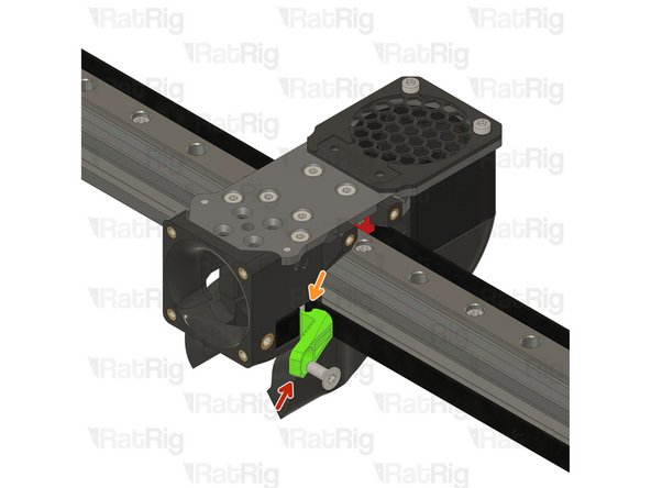 Rat Rig toolhead front belt clamp