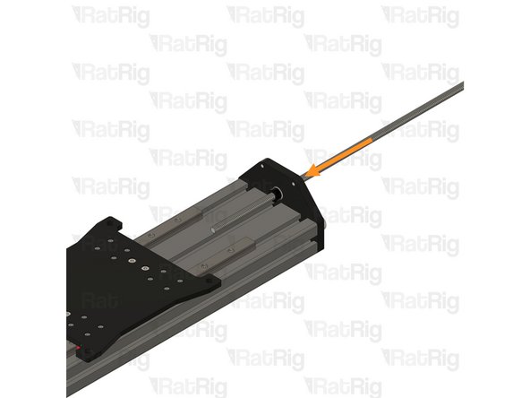 Slide the Lock Collar on to the Lead Screw