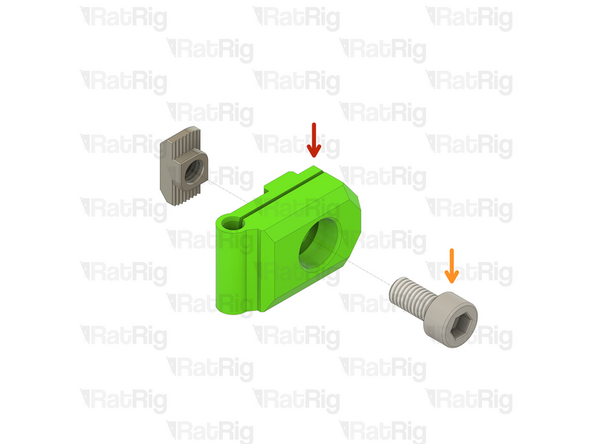 enclosure2_bowden_clamp Printed Part