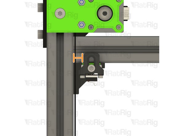 Check that the distance shown measures 11mm