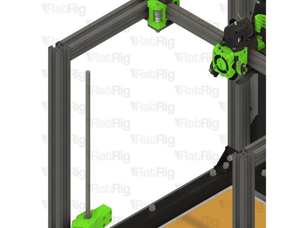Remove the extrusion assembly by raising it upwards and off of the frame