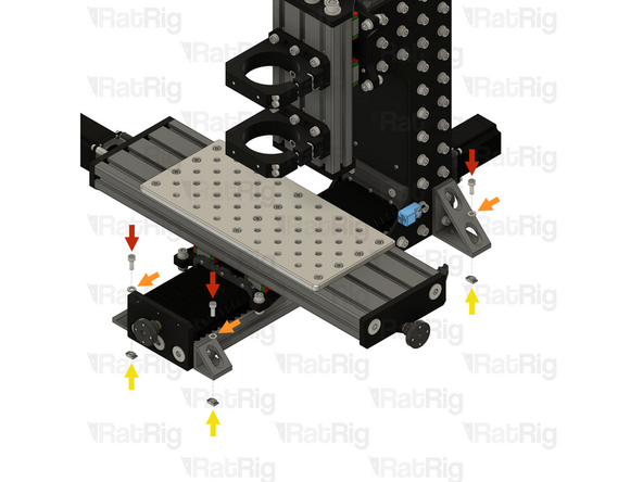 4x M6x16 cap head screw
