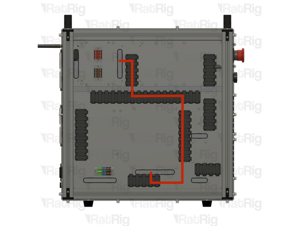 Connect the Red wire to the VI input on the VFD.