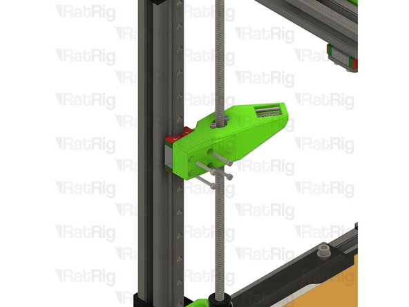 Remove the four marked M3x20 screws, set them aside until Step 68