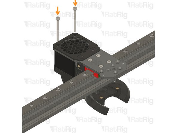 2x M3x35 Cap Head Screw