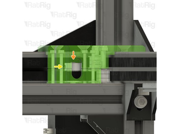 Adjust the pulley up or down if required to make sure the belt is in the middle of the pulley