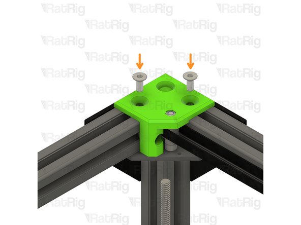 Remove the marked M6x12 screw