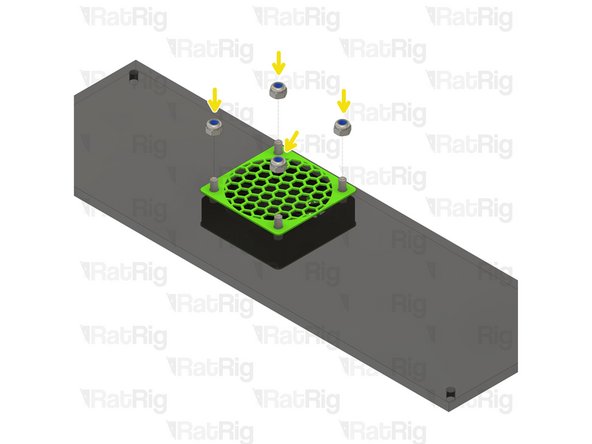 40mm_fan_cage printed part