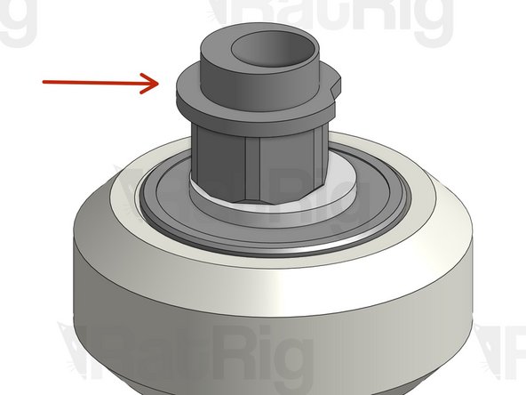 Eccentric Nuts have an off-center through-hole. Because of this, when you rotate them, your entire wheel axis moves laterally. This gives you the adjustment margin you will need to make sure your wheels are grabbing the profile with the correct amount of force.