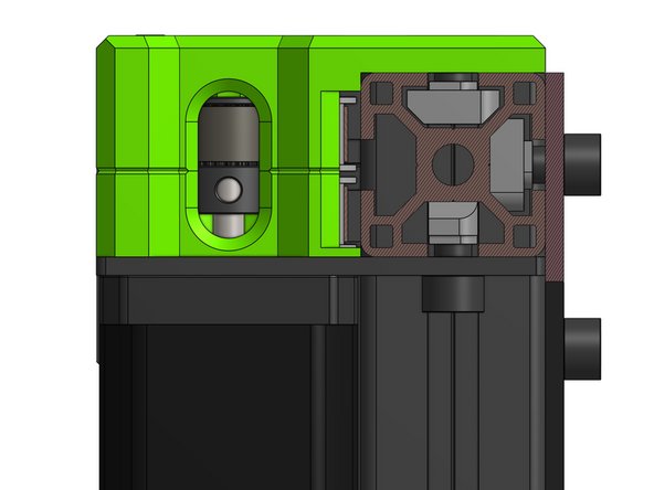 Make sure the belt is in the middle of the pulley