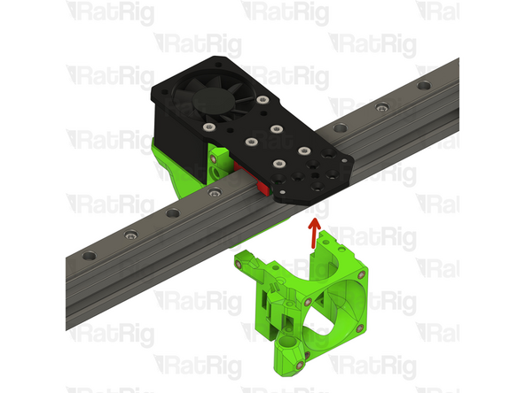 Rat Rig toolhead front assembly