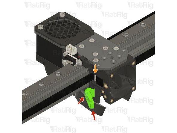 Rat Rig toolhead front belt clamp
