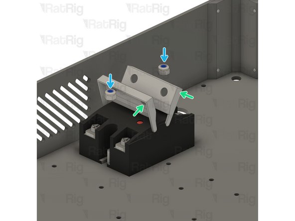 2x M4x12 Countersink screws