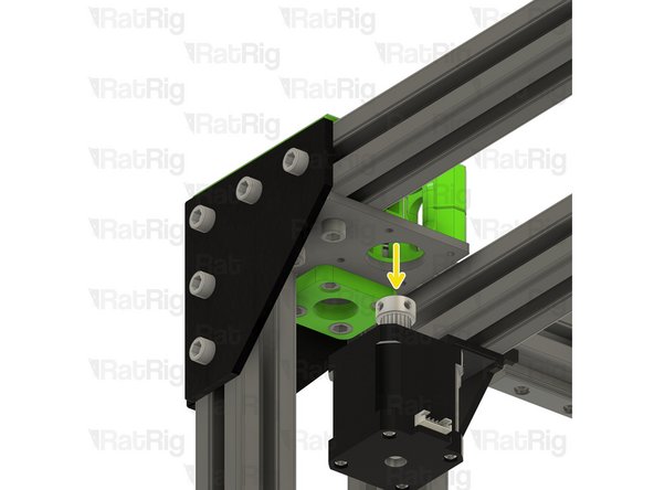 Remove the four marked M3x35 screws