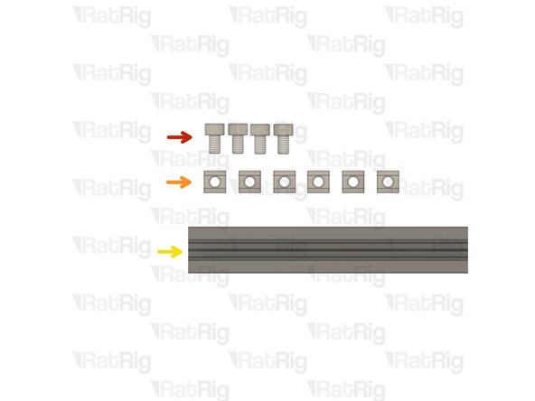 4x M5x8 Cap Head Screw