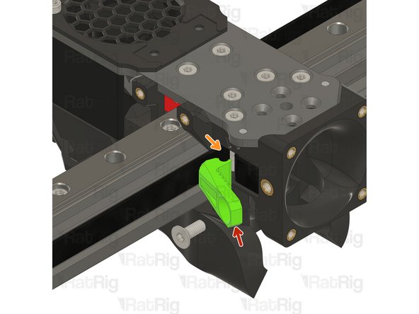 Rat Rig toolhead front belt clamp