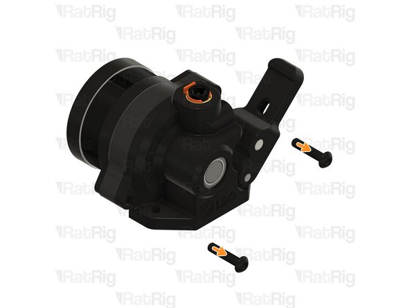 Remove the two front screws