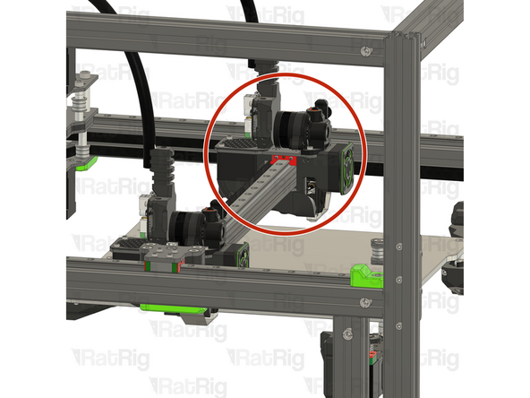 Repeat Steps 1 to 13 to complete the wiring of the second toolhead.