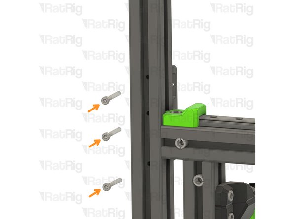 3x M4x30 Cap Head Screws