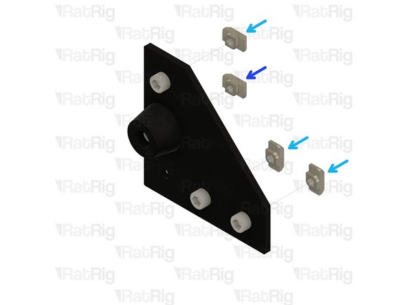 Rubber Foot with Metal Insert