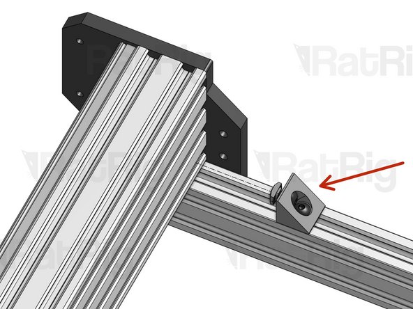 Repeat this step on each of the 4 corners of the frame.