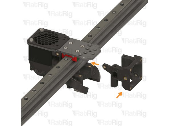Rat Rig toolhead front printed part
