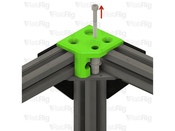 Remove the marked M5x40 screw