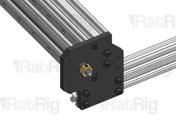 Tensioner Nut. For now, screw it in just a tiny bit, so it holds its position.