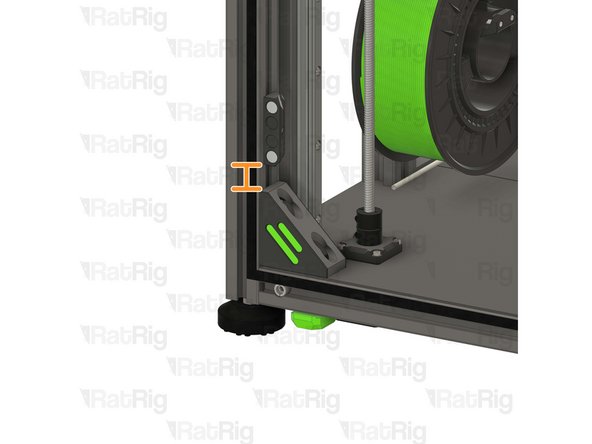 Position each magnet mount assembly as shown