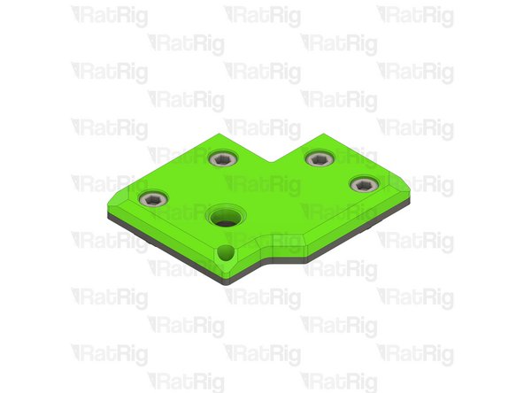 Insert the four M6x12 Cap Head Screws