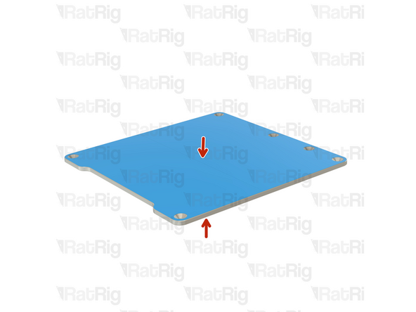To prevent scratches, the bed plate is shipped with a protective film on both sides.