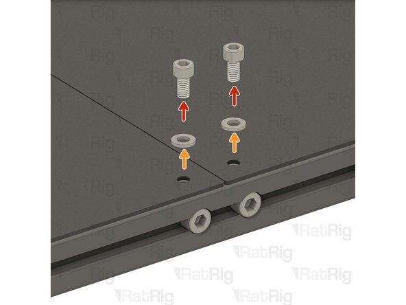 2x M6x12 Cap Head Screw