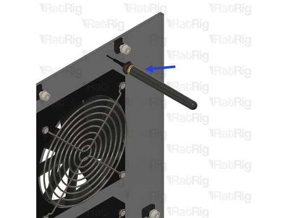 2x Fan Grille - 120mm - Black