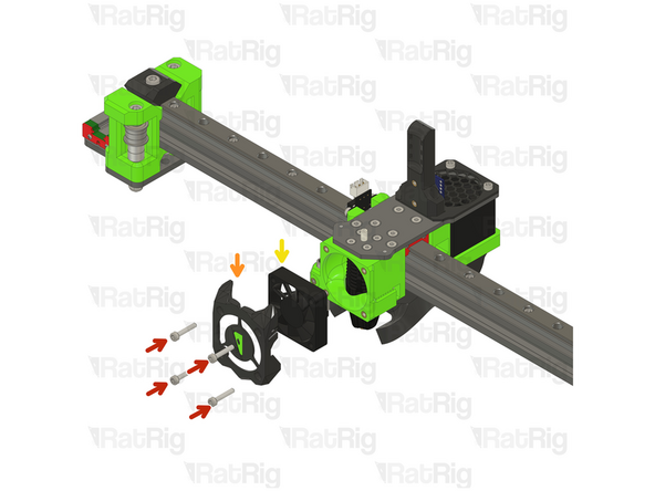 4x M3x16 Cap Head Screw