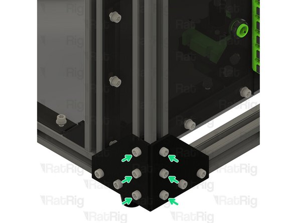 You may need to rotate the 3030 t-nuts to insert the 3030 extrusion