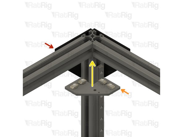 V-Core 3.1 Frame Assembly - Front Left Corner