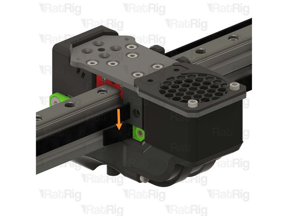 Cut the excess off of both the upper and lower belts