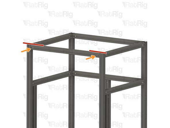 Ensure the two extrusions are perfectly aligned