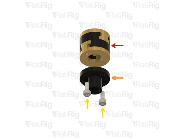Rat Rig Bi-Material Lead Screw Decoupler