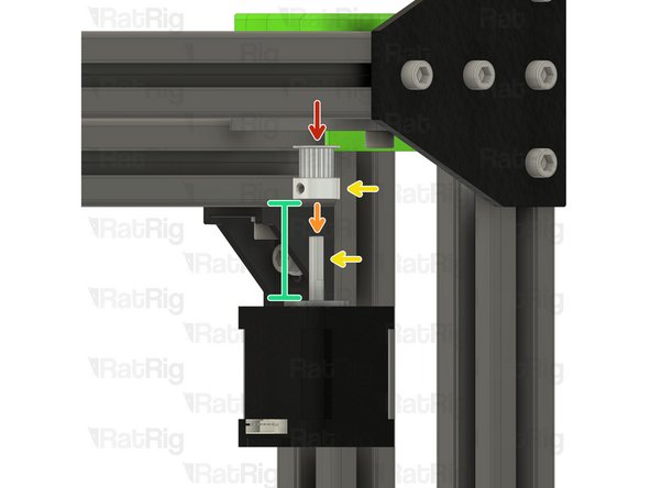 20 Tooth 2GT Timing Pulley for 9mm Belt
