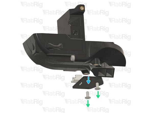 Remove the back toolhead assembly as a whole.